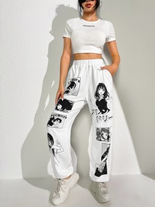 Nouveau jogging en molleton de coton à la mode pour femmes pantalon de survêtement sur mesure de haute qualité - Product Image 2