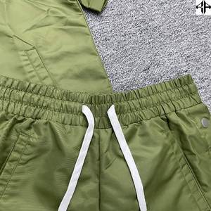 Ensembles chemise et short en nylon 100% pour hommes, meilleures ventes, logo personnalisé à manches courtes, services OEM, ensembles d'été légers et respirants - Product Image 6