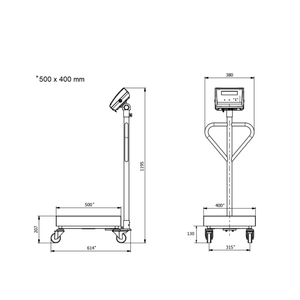 Gram Pro Xtrem Rabbit Bilancia Industriale Mobile - Product Image 6