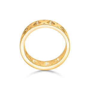 18k Gold Oval Cut Natural Stone <b>Statement</b> <b>Ring</b> - Product Image 4