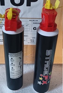 Mini canon à confettis de qualité industrielle, taille mini tube, couleurs vives, pour course amusante, anniversaire, retour à l'école, course de couleurs Holi - Product Image 2