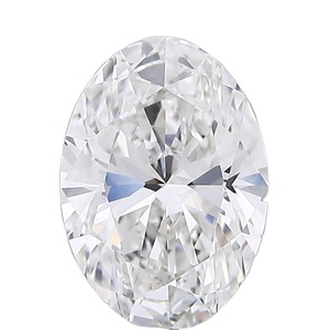 เพชรที่ดีที่สุดได้รับการรับรอง IGI เพชรตัดวงรีหลวม3.14กรัม VS1ห้องปฏิบัติการปลูก CVD เพชรขัดหินอัญมณี moldavite - Product Image 1