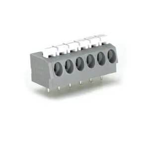 Electrical Equipment & Supplies Screwless-Type Terminal Block 2~12P IP20 16A 250V CM-804-5.0 PCB Terminal Block