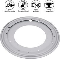 6, 9, 12 Zoll Runde Lazy Susan Drehplatte mit 450 kg Tragfähigkeit, Drehbare Servierplatte für Küche