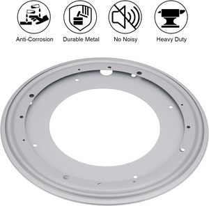 6 9 12 Inch Round Lazy Susan <strong>Rotating</strong> Swivel Base With 1000lbs Load Capacity Turntable Bearing Plate For Serving <strong>Tray</strong> Kitchen - Product Image 3