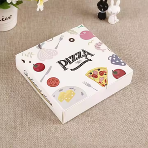 Alta calidad al por mayor de encargo barato Pizza Roll Box Thermo Pizza Carton Box Pizza Box 33x33 para pan - Product Image 1
