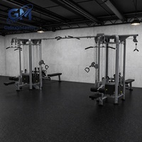 Proveedores de Equipos de Gimnasio, Equipo de Gimnasio Multi-Estación (Estación de Entrenamiento Todo en Uno) FF97 Ocho Estaciones para Fisicoculturismo