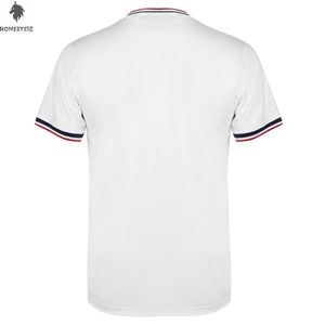 T-shirt Ringer Homme Grande Taille Personnalisé en Polyester/Coton de Haute Qualité 220 Grammes Motif Uni Streetwear Tendance Tricoté Formel - Product Image 2