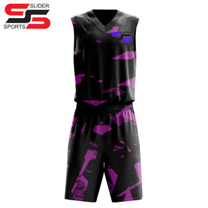 Nouveau modèle Ensemble d'uniformes de basket-ball pour femmes Vêtements de basket-ball pour jeunes Maillot de basket-ball international personnalisé par sublimation pour hommes - Product Image 4