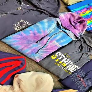 Ropa de invierno de talla grande para hombre, stock de fábrica, Sudadera con capucha, pantalones de chándal, Sudadera con capucha de lana barata de poliéster - Product Image 6