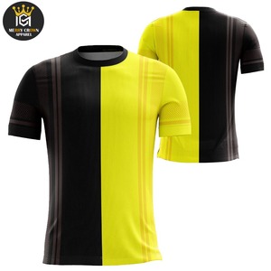 Camiseta de fútbol de poliéster fino con estampado de sublimación personalizado de la mejor tarifa, camiseta de fútbol suave para ropa de fútbol - Product Image 1
