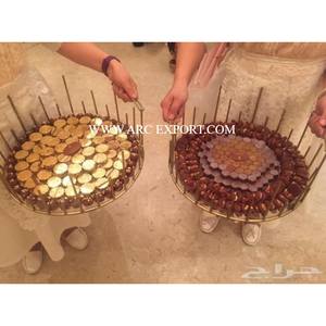 Restaurants and Hotel Luxury Serving <b>Metal</b> Chocolate <b>Bowls</b> Wire Iron Gold Plated <b>Mixing</b> Fruit Chocolate and Salad Serving <b>Bowl</b> - Product Image 2
