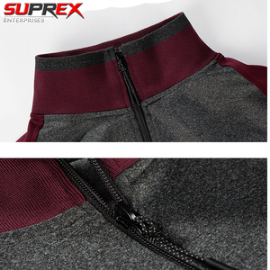 Ensemble de survêtement sportif écologique pour homme Suprex Enterprises, veste à fermeture éclair à manches longues printemps-automne + pantalon de survêtement, imprimé léopard - Product Image 3