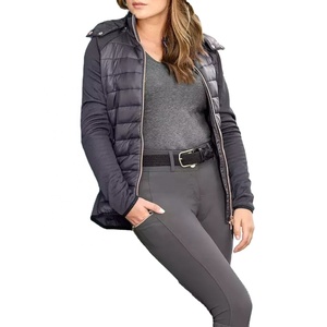 Chaqueta acolchada Ecuestre para mujer, abrigo de competición, para montar a caballo, Invierno - Product Image 1