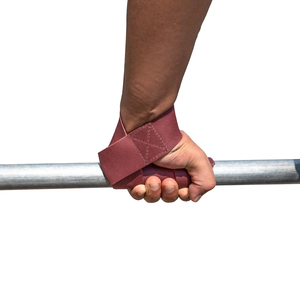 Sangles de levage en cuir de vachette de qualité supérieure, personnalisables, poids de poignet robustes, antidérapantes, respirantes, confortables, durables et légères - Product Image 3