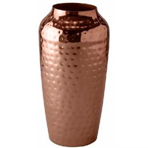 Jarrón de metal plateado minimalista elegante y elegante soporte de flores perfecto para dormitorio de oficina y centro de mesa de la India - Product Image 6