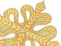 Écusson brodé personnalisé pour vêtements, applique brodée à la main pour vêtements, badges