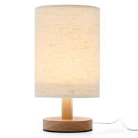 Lampe de bureau LED réglable, écologique, garantie 10 ans, commande par bouton-poussoir, design original, noir et blanc, chambre d'hôtel, salon
