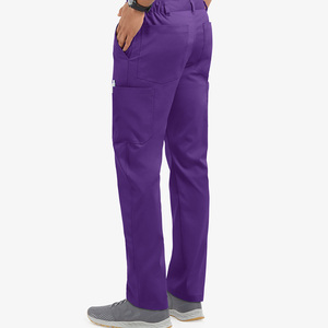 Venta al por mayor Unisex médico Scrubs Jogger pantalón enfermera desgaste Scrubs traje Hospital ropa de trabajo pantalones atléticos rayón lona 2026 - Product Image 2