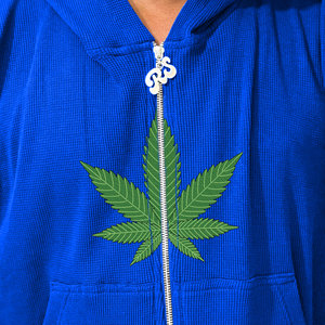 Venta al por mayor de ropa de calle de invierno con impresión personalizada y cremallera de doble cremallera polar peso pesado sudaderas con capucha para hombre nuevo último diseño - Product Image 4