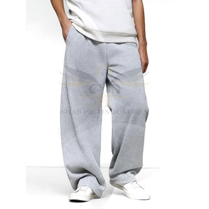 Pantalones holgados de lana para hombre de alta calidad con servicios OEM, pantalones holgados de lana para hombre de diseño personalizado de último estilo para adultos - Product Image 2