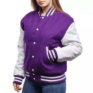 Nouvelles vestes universitaires tendance, vêtements de sport sur mesure, vêtements de rue, veste de baseball pour femmes, veste de baseball pour femmes - Product Image 3