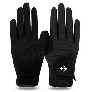 Guantes ecuestres profesionales para montar a caballo Guantes de montar a caballo personalizados Cuero sintético para unisex - Product Image 1