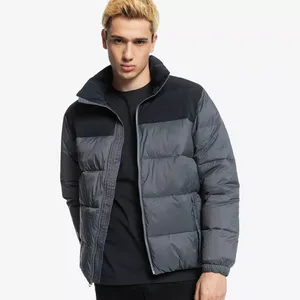 Chaqueta Acolchada, Gruesa, de Forro Polar para Exteriores, Chaqueta Acolchada de Invierno, Nueva Chaqueta de Invierno de Alta Calidad para Hombre, Talla Grande - Product Image 1