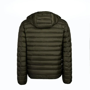 <b>Men's</b> Winter Quilted Designer Puffer Jacket Green Polyester Waterproof Bubble <b>Padded</b> <b>Coat</b> for Outdoor Custom Puffer Jacket - Product Image 6