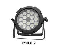 Extérieur DMX 4in1 Étanche RGBW LED Par IP65 Tête Mobile Stage Light UV Faisceau avec 18*8W Cob Aluminium et PVC Corps 3W Puissance