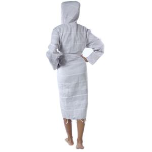 เสื้อคลุมอาบน้ำหรูหราแบบยูนิเซ็กซ์สไตล์ตุรกี สำหรับผู้หญิงและผู้ชาย ผ้าฝ้าย 100% ขายส่งเสื้อคลุมอาบน้ำ ลดราคาพิเศษ ซื้อจำนวนมาก - Product Image 5