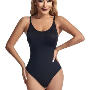 Venta al por mayor, corsé adelgazante, recortador de barriga, transpirable, sin costuras, moldeador de cuerpo, corsé negro sexy para mujer