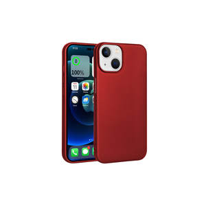 Étui en silicone liquide de qualité supérieure Doublure en microfibre pour 15 Plus/14 Plus/13 Pro Max - Protection au toucher doux Antichoc - Product Image 1