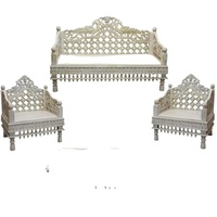 Mariage de luxe à dossier haut Reine Royale Bois Plastique Chaises d'occasion pour hôtel Ensemble de canapés Chaises du trône royal bon marché Salon intérieur et extérieur