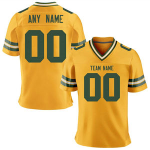 Camiseta de fútbol americano personalizado sublimado malla transpirable uniforme de fútbol americano - Product Image 2