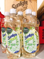 Meilleur prix Liquide vaisselle Sun-light Extrait de sels minéraux et d'aloe vera Bouteille 750g Savon liquide concentré pour la cuisine
