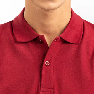 Venta al por mayor OEM hombres para camisas logotipo personalizado talla grande transpirable 100% algodón lona bolsillo deporte manga corta patrón sólido T - Product Image 5