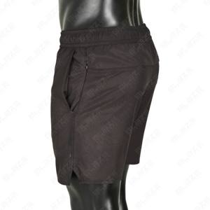 Pantalones cortos de gimnasio de verano para hombre OEM 100% poliéster pantalones de Jogger de secado rápido con bolsillo para entrenamientos estilo de calle ecológico - Product Image 5