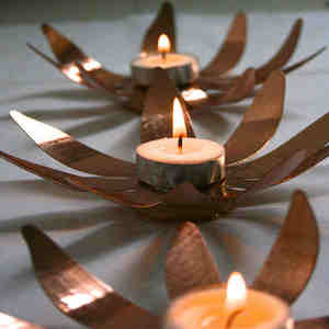 BOL DE TEALIGHT DE HAUTE QUALITÉ ET MEILLEURE FABRICATION DANS LE PRIX DE VENTE ENTIER TOP VENTE BOL DE TEALIGHT EN MÉTAL - Product Image 2