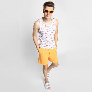 Nouveau Singlet athlétique gilets imprimer course entraînement débardeur hommes prix raisonnable haute qualité Sublimation entraînement hommes débardeur - Product Image 5