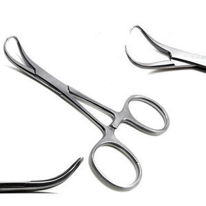 Pince à serviette réutilisable Roeder en acier inoxydable, outil médical pour laboratoire, clinique, soins de santé, instrument chirurgical CE - Product Image 1