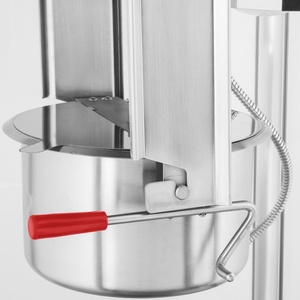 Machine à Popcorn Commerciale en Acier Inoxydable, Cuve Électrique de Table 1.5KW 230V Rouge pour Cinéma - Product Image 3