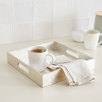Plateau de laque de haute qualité conceptions OEM personnalisées avec assiettes à vaisselle pour la décoration de table bon prix du Vietnam