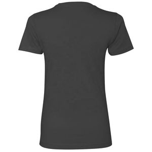 Camiseta de Mujer Personalizada de Alta Calidad, Nueva, Informal, de Algodón, Talla Grande, Cómoda, Ajustada, Transpirable, Cuello Redondo, Lisa, Teñida, para Verano - Product Image 5