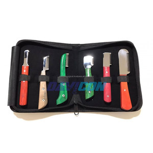 Peine de acero inoxidable para aseo de mascotas, peine para pelo de perros, 6 unidades - Product Image 4