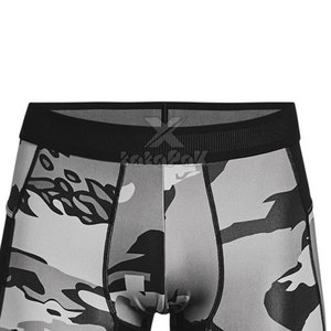 Breathable Elastic Waist Custom Made <b>Compression</b> <b>Shorts</b> with Pattern for <b>Men</b> Gym Fitness Best Selling - Product Image 5