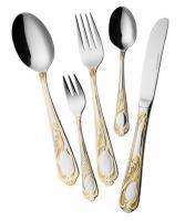 Couverts Couverts Ensemble de 4 Cuillère Fourchette Couteau En Acier Inoxydable Argenterie Vaisselle De Mariage Taille Personnalisée Cuillère Ensemble De Qualité Supérieure - Product Image 4