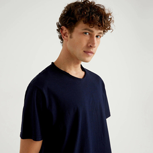 Logo personnalisé T-shirt de sport décontracté pour hommes 100% Impression numérique à motif solide en coton de haute qualité pour les commandes en gros - Product Image 5