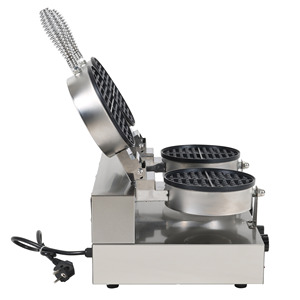 Mini gaufrier commercial Machine à gaufres à double plaque Gaufrier industriel pour Snack Shop Restaurant Catring - Product Image 3