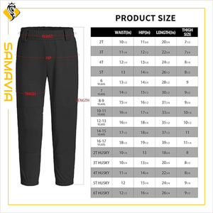 Pantalon de baseball personnalisé Ultimate SAMAVIA Perfection personnalisée pour les équipes américaines Pantalon de baseball personnalisé et durable OEM personnalisé - Product Image 6